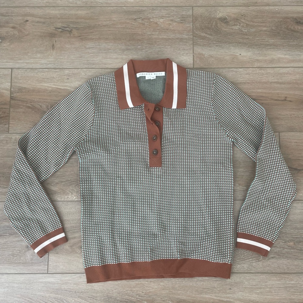 Veronica Beard v neck sweater size S